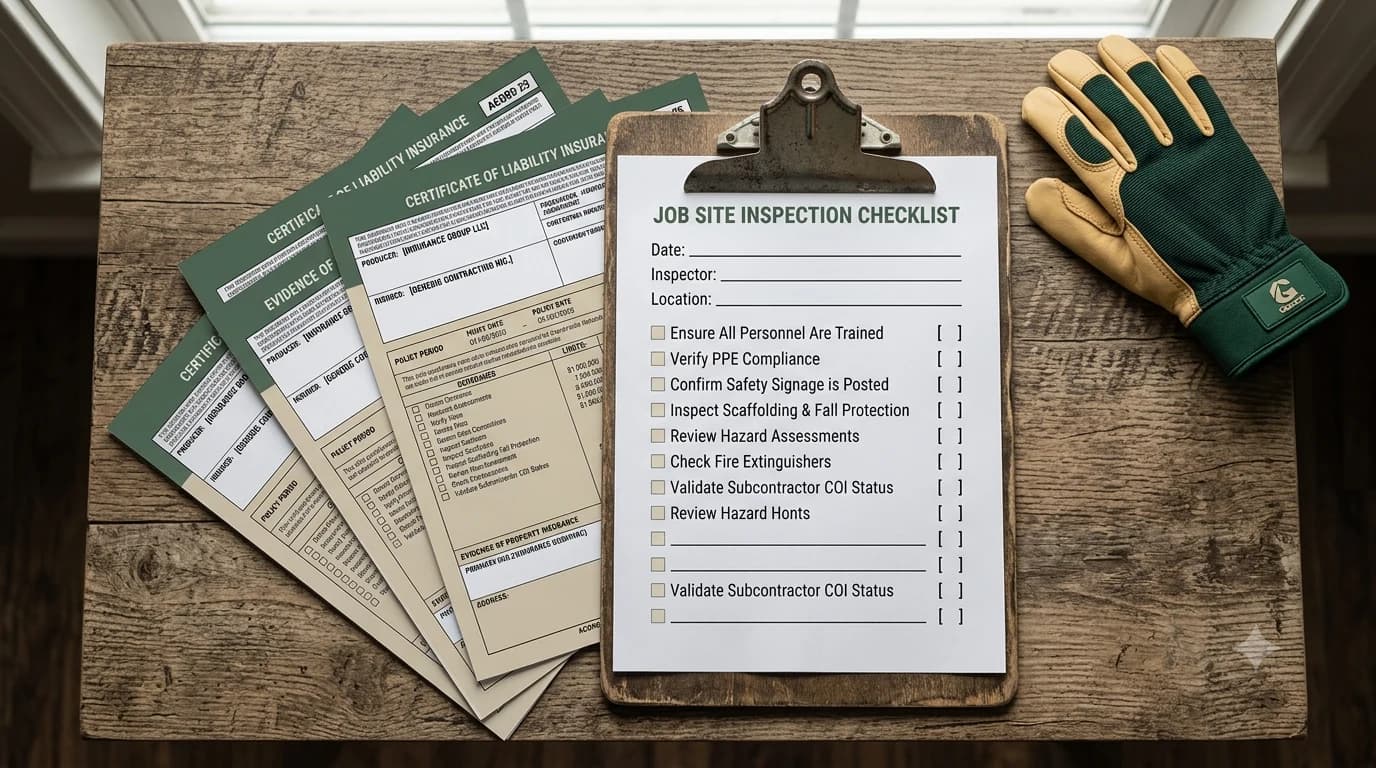 Subcontractor Insurance Requirements: A Practical Checklist for Small Businesses